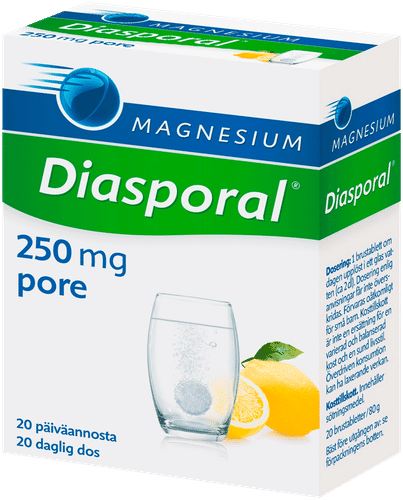 Diasporal 柠檬味镁 250mg 泡腾片 膳食补充剂 80g/20片