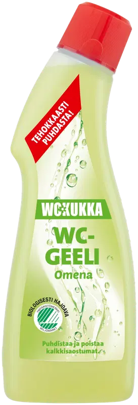 Wc Kukka 苹果洁厕凝胶 750ml｜WC Kukka Omena wc-geeli 750ml