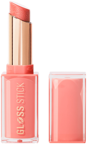 Makeup Revolution Revolution pout 唇彩唇膏 3g 微光蜜桃雪酪裸色｜Revolution pout lip gloss huulikiiltopuna 3g shimmer peach sorbet nude