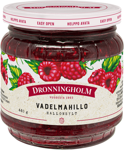 Dronningholm Vadelmahillo 440g｜Dronningholm 覆盆子果酱 440g