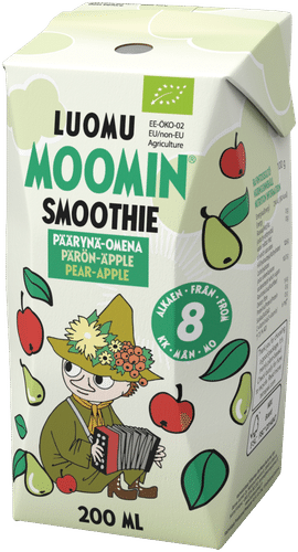 Moomin 梨苹果有机思慕雪 200ml