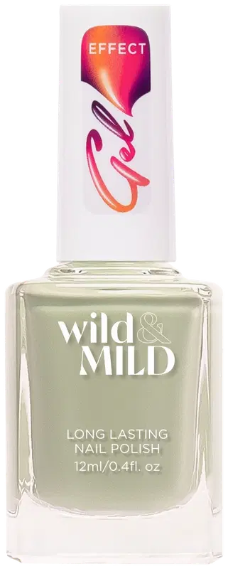 Wild&Mild 凝胶效果指甲油 GE82 淡开心果 12 ml｜Wild&Mild Gel Effect nail polish GE82 Pale Pistachio 12 ml
