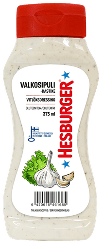 Hesburger Valkosipulikastike 375ml