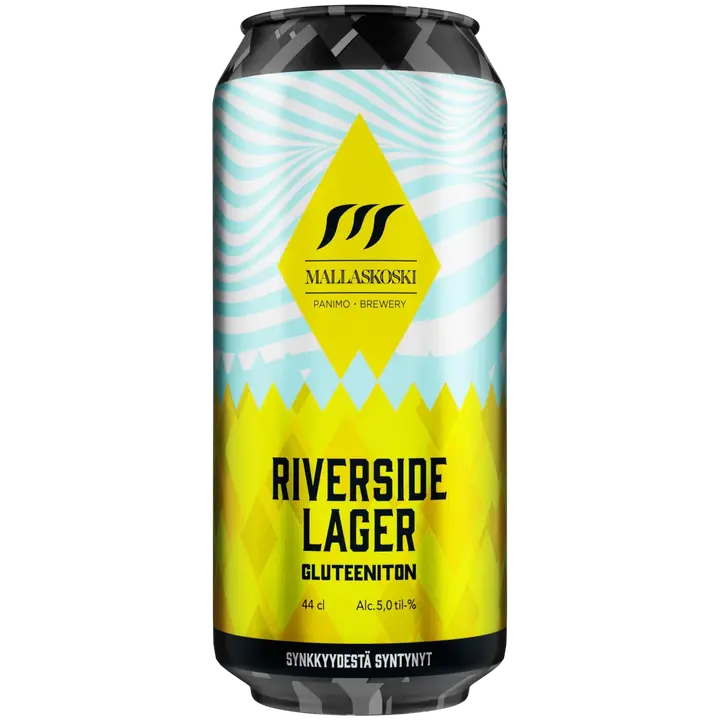 Mallaskoski Riverside Lager 5,0 -til%｜Mallaskoski 河滨饮料 5.0 -til%
