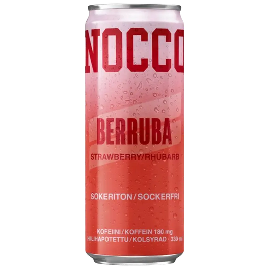 NOCCO BCAA Berruba hiilihapotettu energiajuoma 330ml｜Nocco BCAA Berruba 碳酸能量饮料 330ml