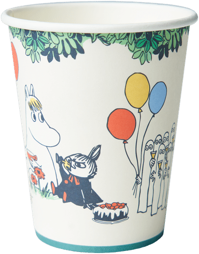 Moomin 保温杯250ml 姆明 16x10件 花园派对｜Kuumakuppi 250ml Moomin 16x10kpl Puutarhakutsut