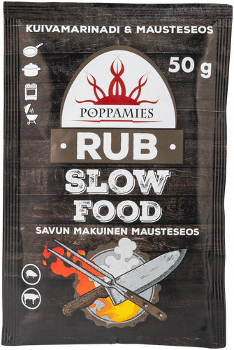 Poppamies Rub Slow Food mausteseos 50g
