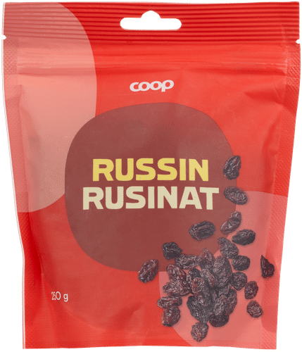 Coop rusinat 250 g