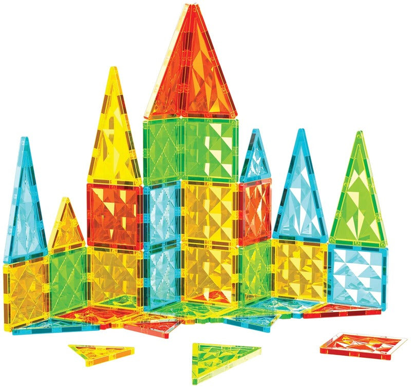 Geomag 磁力片 Gems 44件套磁力建构积木｜Geomag magneettiset laatat Gems 44 osaa magneettirakennussetti