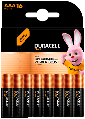 Duracell Plus PowerBoost AAA 16节电池