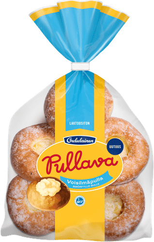 Oululainen Pullava Voisilmäpulla 5kpl 270g｜Oululainen Pullava 黄油眼面包 5个 270g