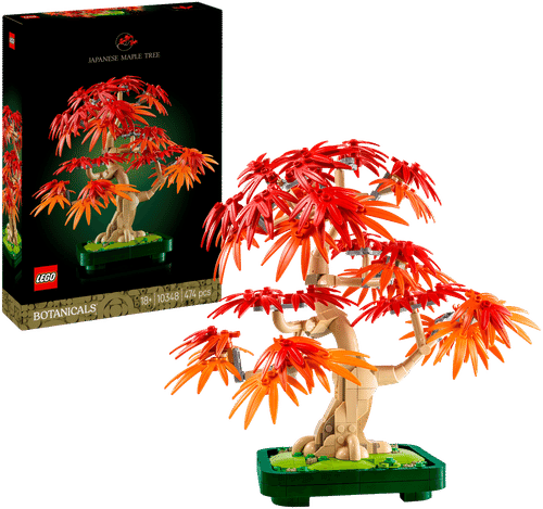 LEGO Botanicals LEGO® 植物系列 10348 红叶日本枫树盆景