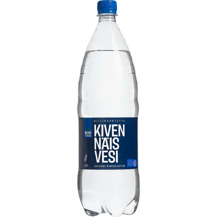 Kotimaista kevyesti hiilihapotettu kivennäisvesi 1,5 l kmp｜Kotimaista 淡碳酸矿泉水 1.5 l kmp