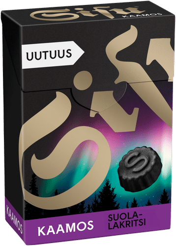 Sisu Kaamos Suolalakritsi pastilli 80g