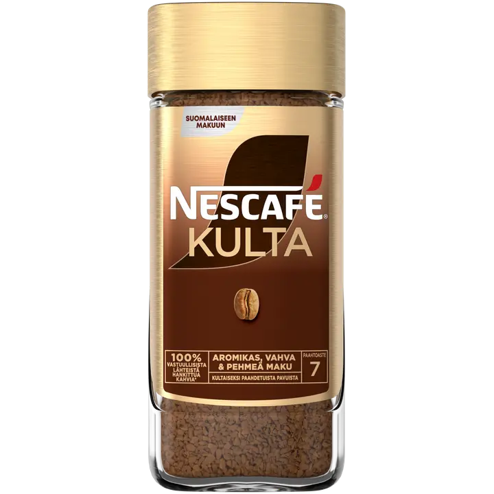 Nescafé Kulta 100g pikakahvi｜Nescafé Kulta 100克速溶咖啡