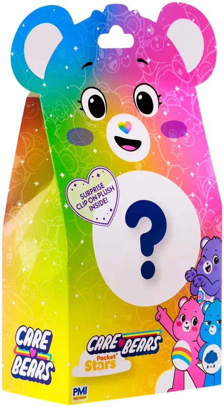 Care Bears 哈林纳尔 13厘米挂件毛绒玩具｜Halinallet 13 cm klipsipehmo