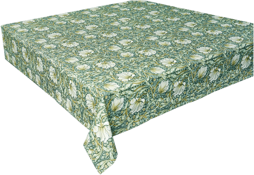 William Morris 桌布 Pimpernel 绿色 145x250厘米
