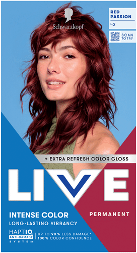 Schwarzkopf Live 43 施华蔻 红情