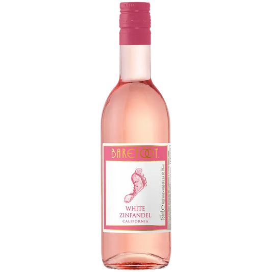 Barefoot white zinfandel roseeviini 8 til- % 0,187 l plo｜Barefoot 白仙粉黛玫瑰饮品 8 vol% 0.187 l plo