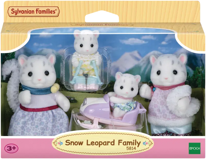Sylvanian Families 雪豹家庭｜Sylvanian Families Lumileopardiperhe