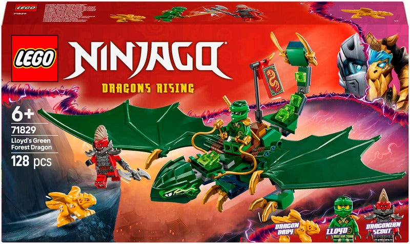 LEGO 劳埃德的森林绿龙｜LEGO® Ninjago 71829 Lloydin metsänvihreä lohikäärme