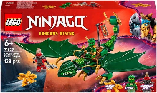 LEGO 劳埃德的森林绿龙｜LEGO® Ninjago 71829 Lloydin metsänvihreä lohikäärme