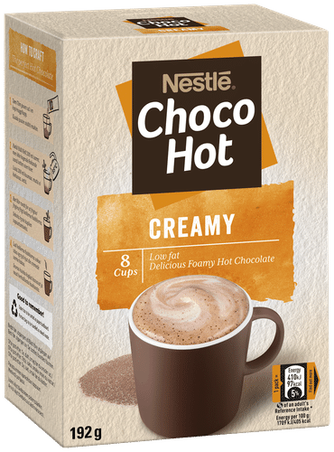 Nestlé 8kpl/192g Choco Hot Creamy maitokaakaojuomajauhe annospussi｜Nestlé 8 件/192 克 Choco 热奶油牛奶可可饮料粉袋