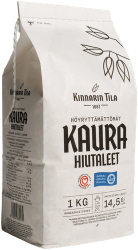 Kinnarin Tila 未蒸煮全麦燕麦片 1kg