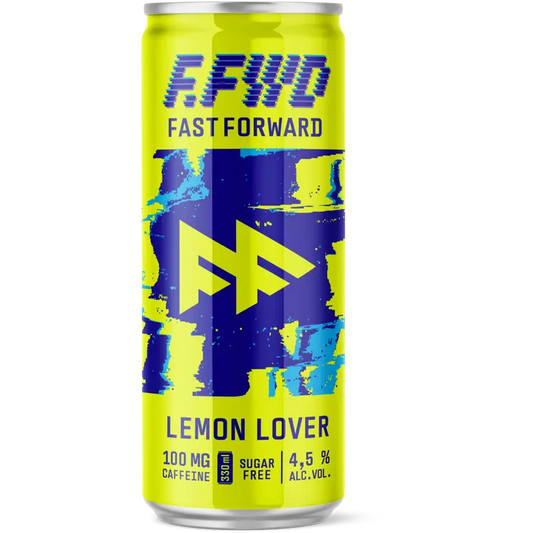 F.FWD Fast Forward Lemon Lover Sugar Free 4,5% 0,33L｜F.FWD Fast Forward 柠檬情人无糖 4.5% 0,33L