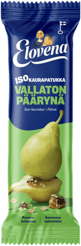 Elovena 48g päärynä iso kaurapatukka｜Elovena isot patukat Elovena 48g 梨 大燕麦棒