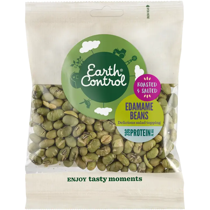 Earth Control  Paahdetut & suolatut edamamepavut 100g-Earth Control 烤盐渍毛豆 100g