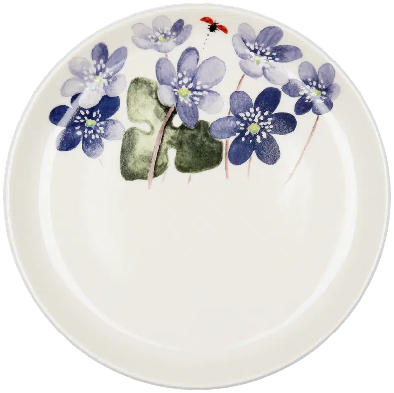 Kultakeramiikka 蓝雪花盘 19 cm｜Kultakeramiikka lautanen Sinivuokko 19 cm