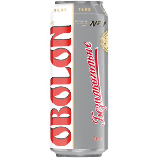 Obolon alkoholiton olut 0,4%｜Obolon 0度饮料 0.4%