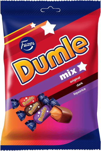 Fazer Dumle混合装袋 200g｜Fazer Dumle mix pussi 200g