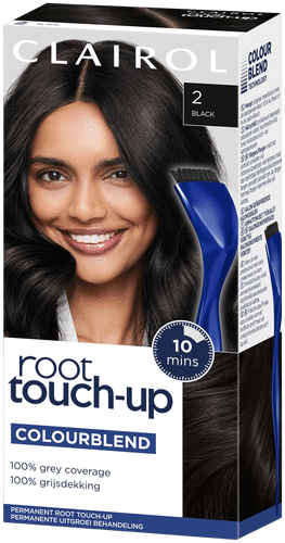 Clairol Root Touch-Up 底色染发剂 2 黑色