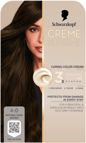 Creme Supreme 4-0自然深棕色
