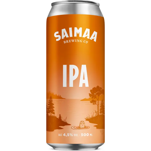 Saimaa IPA 4,5% olut 0,5l tölkki｜Saimaa IPA 4.5% 饮品 0.5l 罐装