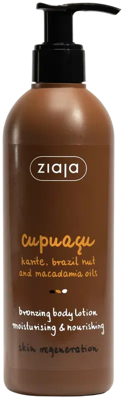 Ziaja Cupuacu 自晒黑身体乳 300ml｜Ziaja Cupuacu itseruskettava vartalovoide 300ml