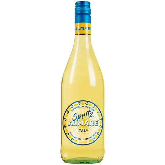Spritz Almare Limoncello, 8 %-vol., 75 cl lasipullo｜Spritz Almare 柠檬饮品，8% 体积，75 cl 玻璃瓶