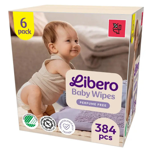 LIBERO puhdistuspyyhe 384 kpl, 6-pack｜Libero 清洁毛巾 384 条，6 件装