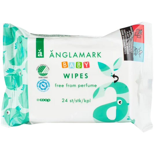 Änglamark Baby puhdistuspyyhe vaipanvaihtoon 24 kpl｜Änglamark 婴儿换尿布清洁巾 24 kpl