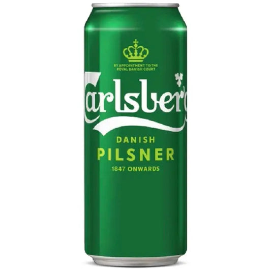Carlsberg Pilsner olut 5 til-% tölkki 0,5 L｜Carlsberg 比尔森饮料 5 vol% 罐装 0,5 L