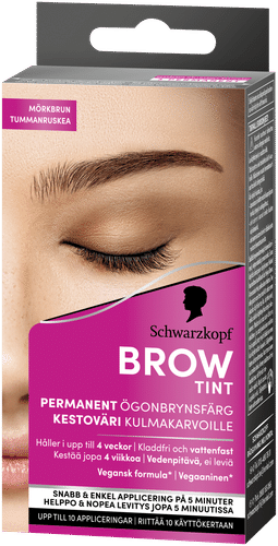 Schwarzkopf 染眉膏 深棕
