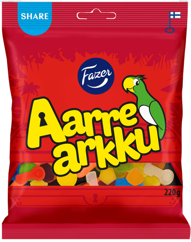 Fazer 宝藏箱糖果袋 220g｜Fazer Aarrearkku karkkipussi 220g