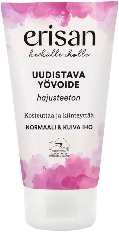 Erisan 无香焕新晚霜 75 ml｜Erisan Hajusteeton Uudistava Yövoide 75 ml