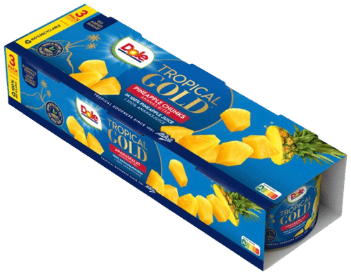Dole 3x227/139克都乐热带黄金菠萝块糖水浸3包装