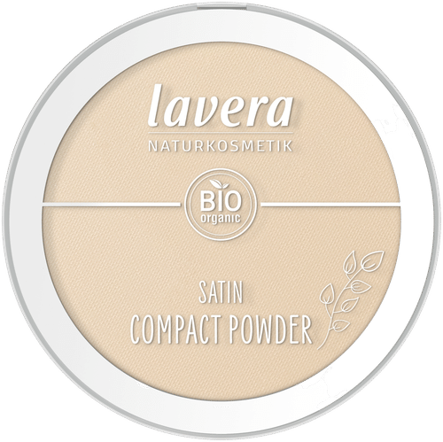 lavera Satin Compact Powder –Medium 02- 9,5 g