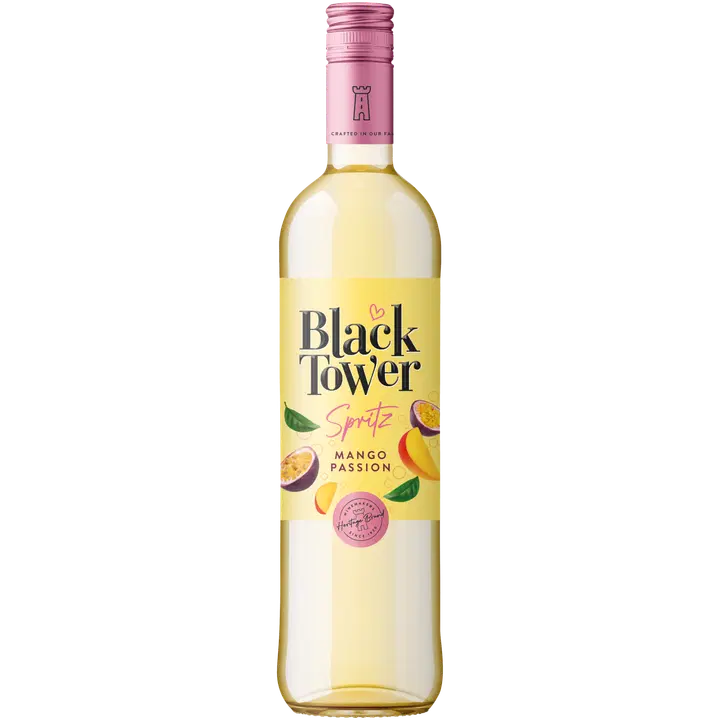 Black Tower Mango & Passion Spritz 8 til-% 0,75 l plo｜Black Tower 芒果百香雪碧 8 vol% 0.75 升 plo