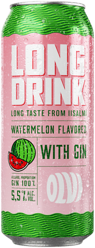 OLVI Long drink 西瓜 5.5% 0.5L罐