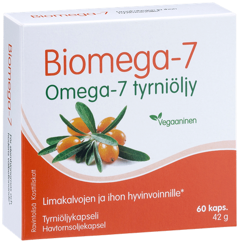 Biomega-7 沙棘油胶囊 60 kaps